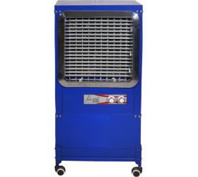 Air king 90 Liter Air Cooler Large Cooling Capacity Inverter Operated | Turbo Fan Technology | Honey Comb Pad With Plastic Net 90 L Tower Air Cooler Blue, image